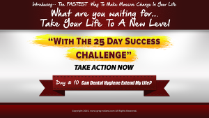 day 10 of Greg Noland's 25 day success challenge