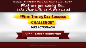day 9 of the Greg Noland success challenge